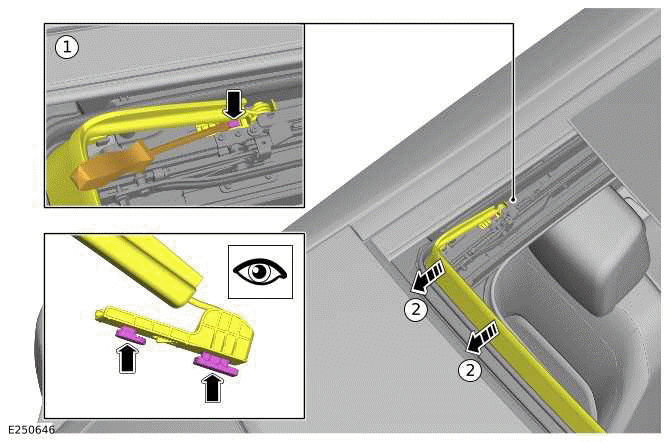 Roof Opening Panel Air Deflector